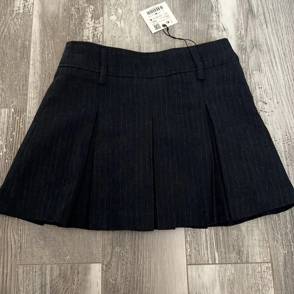 Zara Pinstripe Skirt